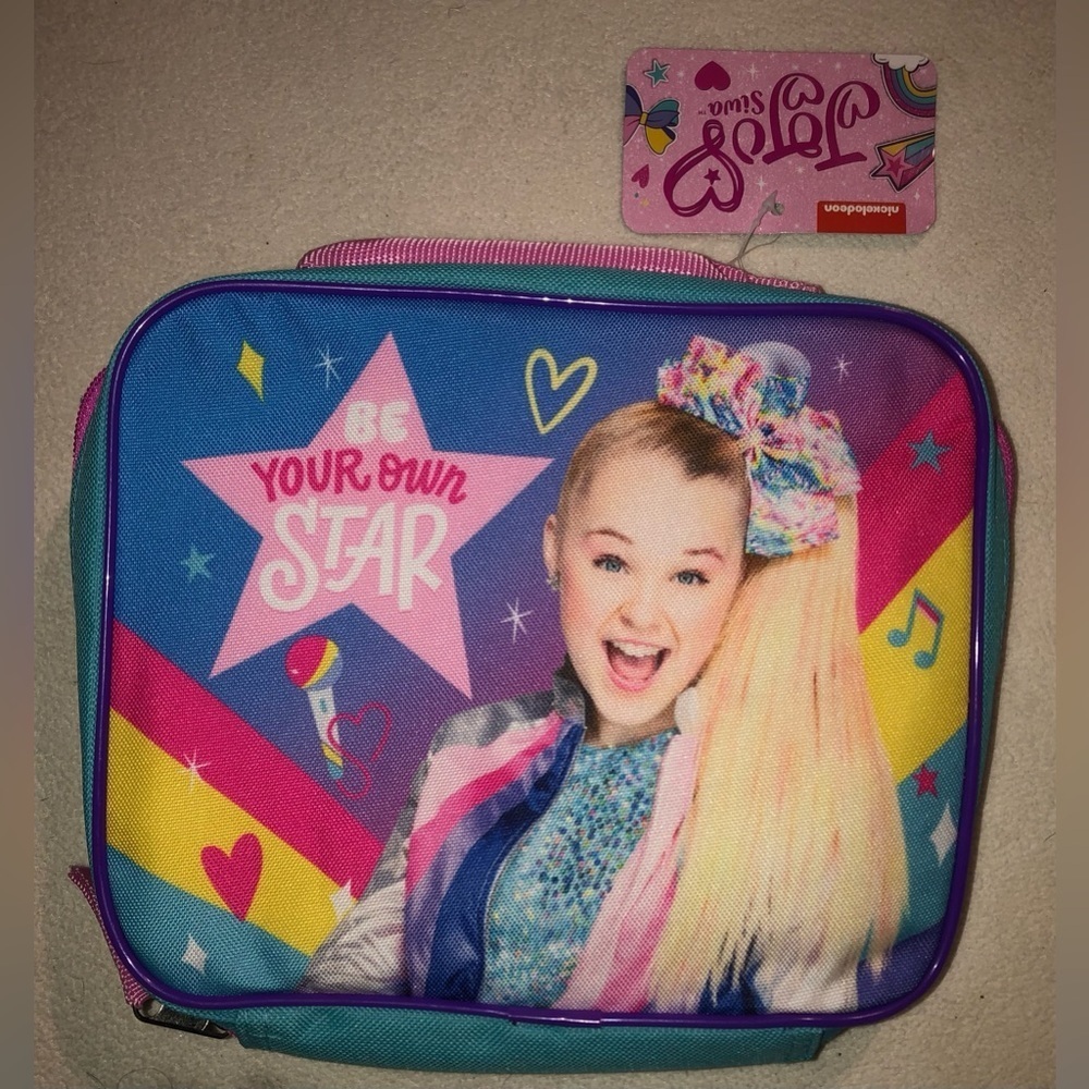 NWT Nickelodeon Jojo Siwa Be Your Own Star Lunchbox